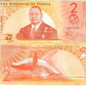 Tonga 2 Pa'anga 2024 UNC