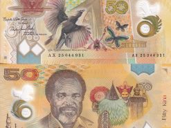 Papua New Guinea 50 Kina 2025 P 58 POLYMER Commemorative Butterfly Raggiana UNC