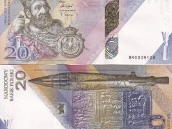 Poland P.new 20 Zlotych 2025 "Boleslaw" in Folder
